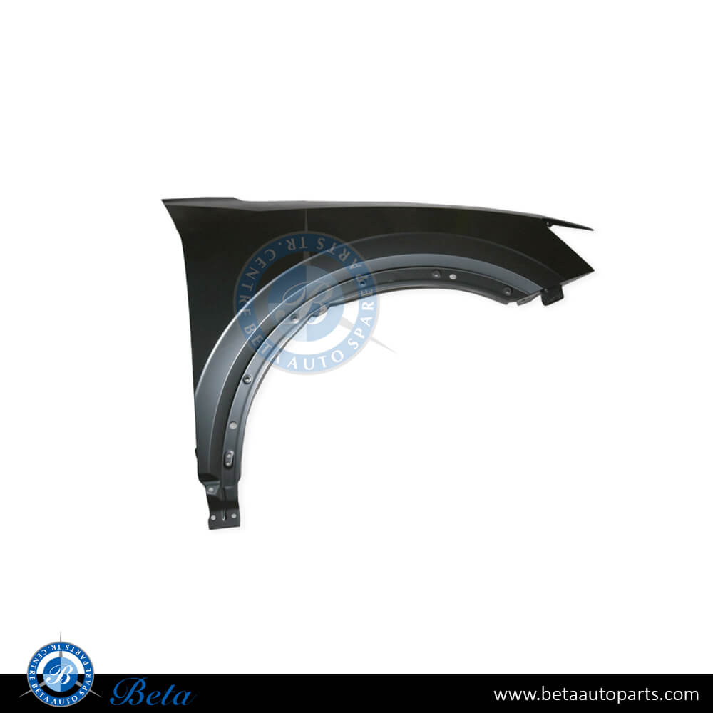 Right Side Front Fender - Steel for Audi Q2 2017-2020 models, Part Number 81A821106 Right Side Front Fender - Steel for Audi Q2 2017-2020 models, Part Number 81A821106